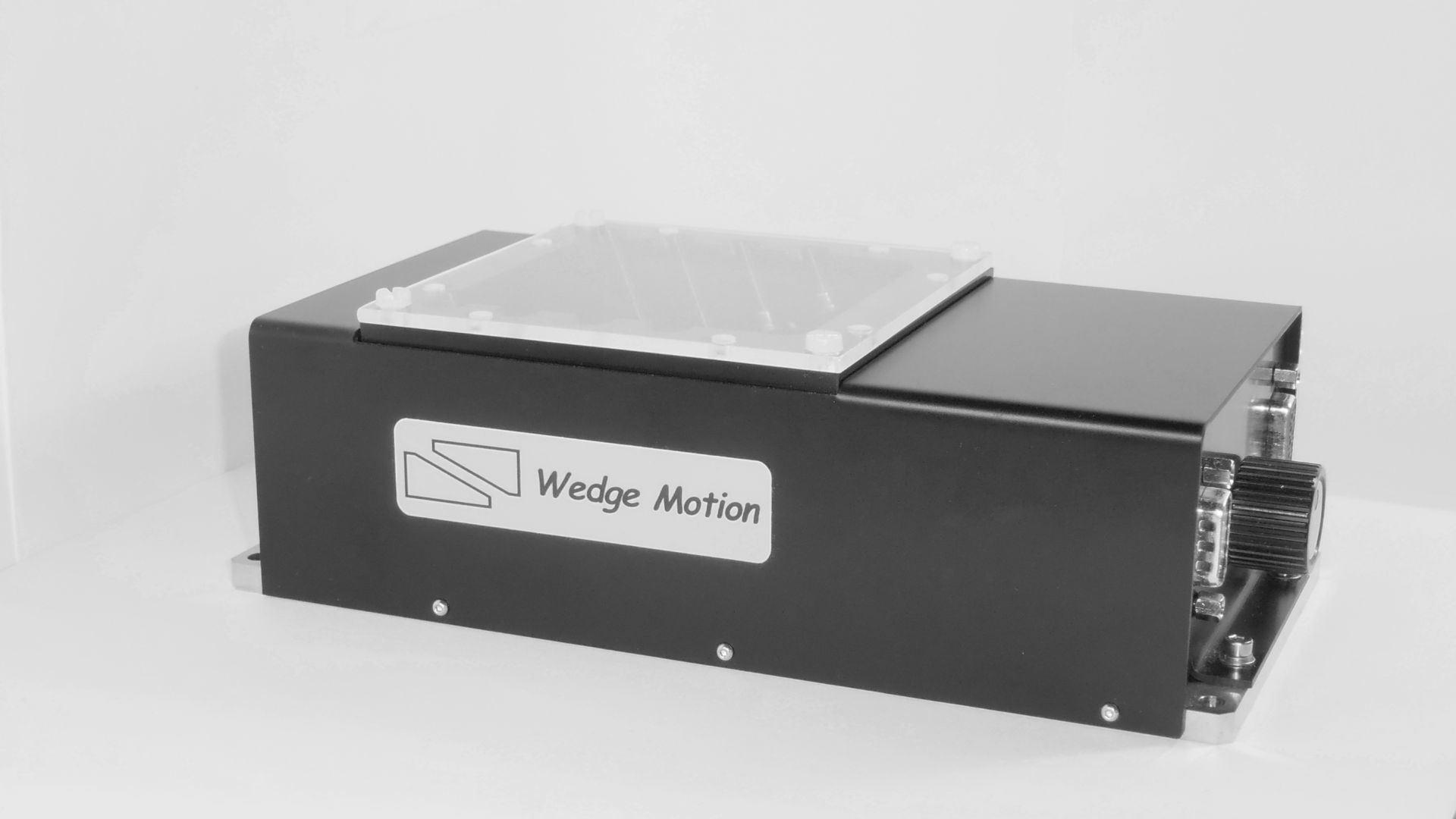 Motorized precision Z-axis stage by Wedge Motion